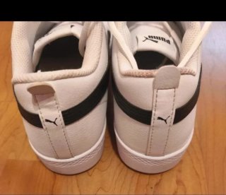 Bambas Puma Clásicas Blancas. Muy cómodas.
