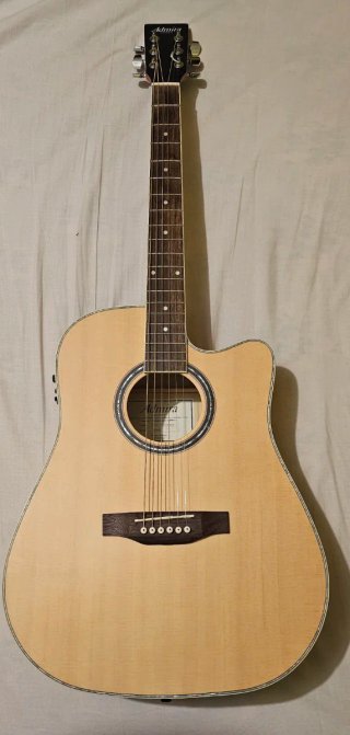 Guitarra Admira Tennessee con funda electroacustic