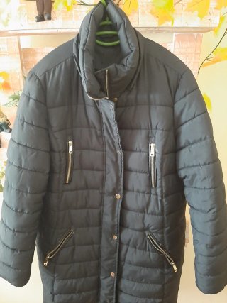 Chaquetón de invierno negro