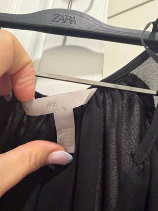 Vestido H&M negro