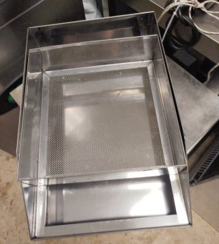 Harinero Tamizador freiduria 34x50cm Como nuevo