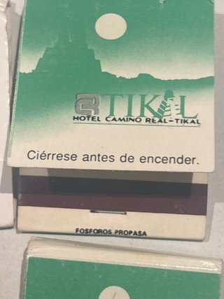 Cajetillas de cerillas antiguas LATAM
