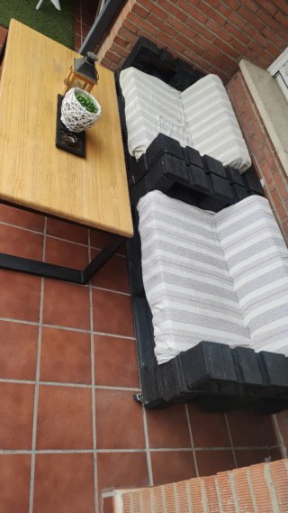 Sofá de Palets para Jardín