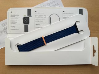 Apple Watch 45mm. Ocean Blue Sport Loop