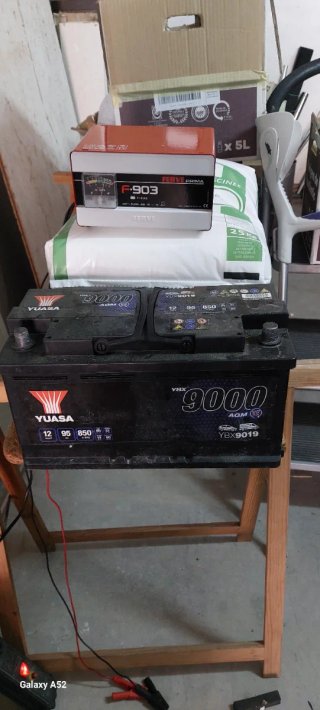 Batería Yuasa YBX9019 9000 AGM Furgoneta