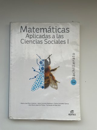 Matemáticas aplicadas a las Ciencias Sociales I...