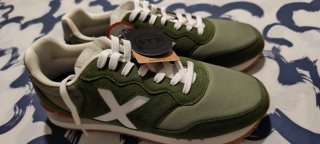 Zapatillas Munich Verdes y Blancas Talla 43