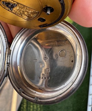 Reloj de Bolsillo Inglés Half Fusee 1850