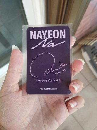 Photocard Nayeon NA Album