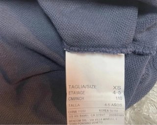 2 Polos Benetton 4 anos