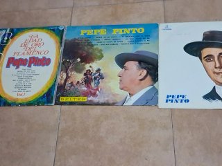 3 Vinilos LP Pepe Pinto Flamenco