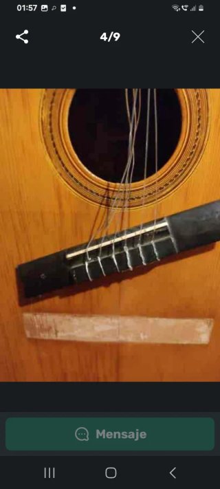 Guitarra española para restaurar