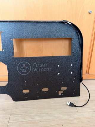Panel para simulador de vuelo (LOGITECH)
