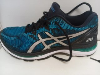 Asics T800N Zapatillas Running Azul/Plata