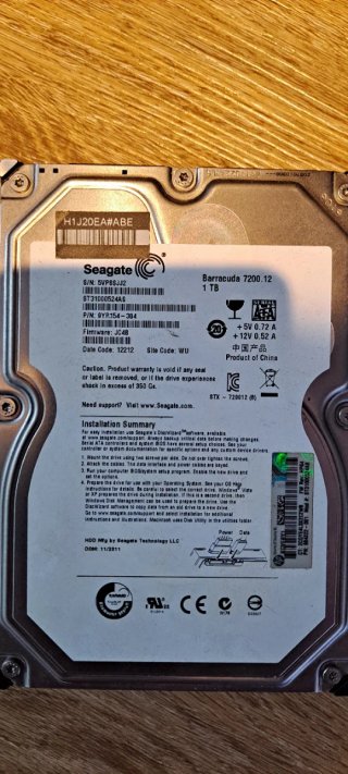 2 Discos Duros Internos: 1TB y 500GB