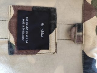Cazadora Camuflaje Bershka