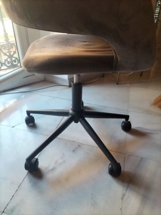 Silla giratoria Maison du Monde tela