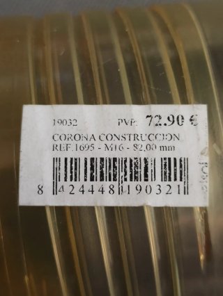 Corona IzarPoint 82mm Construcción