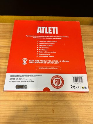 Fans Legacy - Atlético de Madrid Piano Book for...