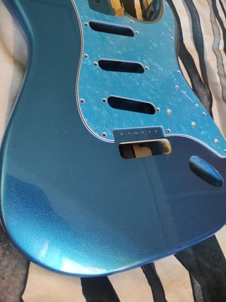 Cuerpo Guitarra Eléctrica Stratocaster Azul