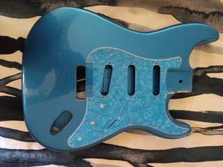 Cuerpo Guitarra Eléctrica Stratocaster Azul