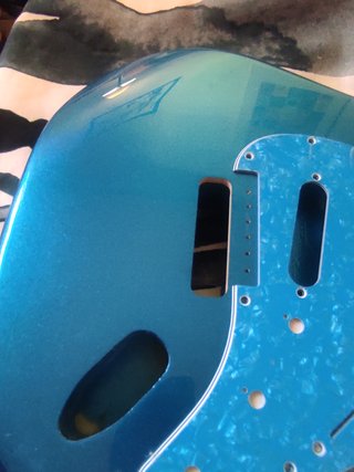 Cuerpo Guitarra Eléctrica Stratocaster Azul