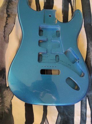 Cuerpo Guitarra Eléctrica Stratocaster Azul