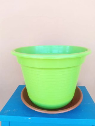 Lote 3 Macetas Plástico grandes