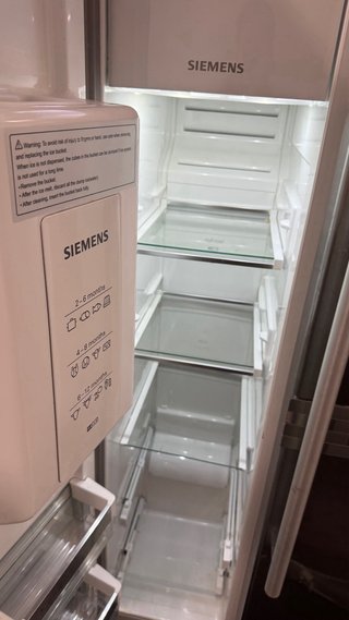 Nevera Americana Siemens Acero Inoxidable KA62DP91