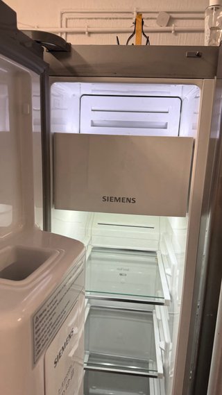 Nevera Americana Siemens Acero Inoxidable KA62DP91