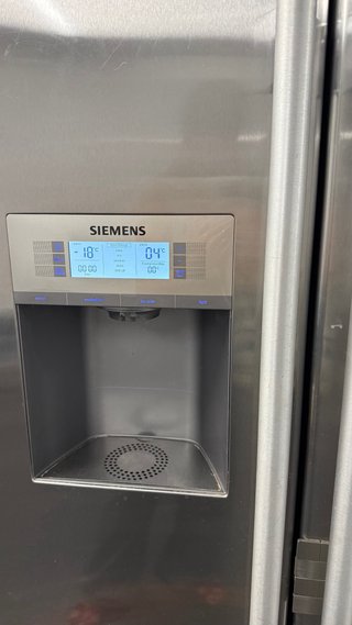 Nevera Americana Siemens Acero Inoxidable KA62DP91