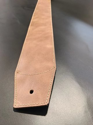 Correa de cuero para guitarra