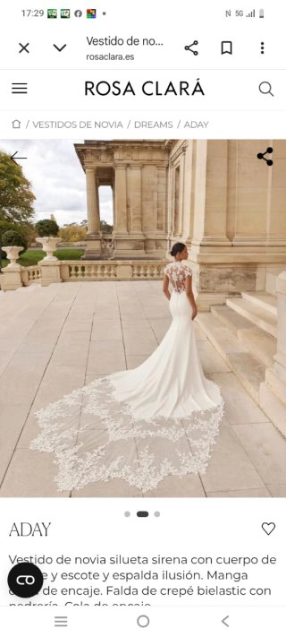 Vestidos Novia Rosa Clará 627387317 Málaga.Nuevos
