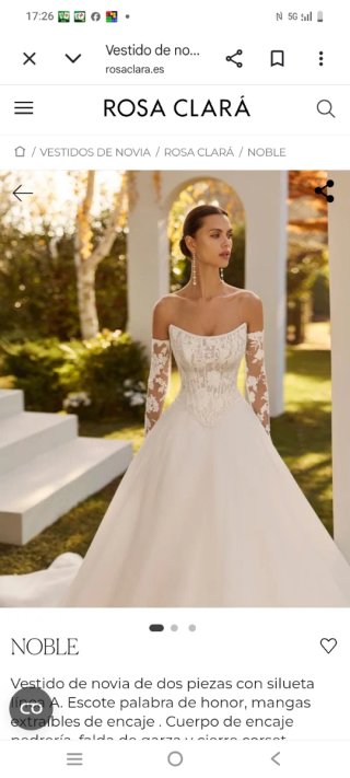 Vestidos Novia Rosa Clará 627387317 Málaga.Nuevos
