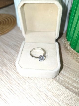 Anillo Plata 925 con Diamantes