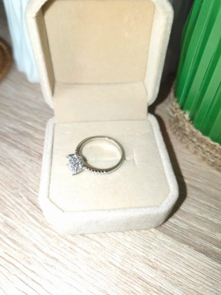 Anillo Plata 925 con Diamantes