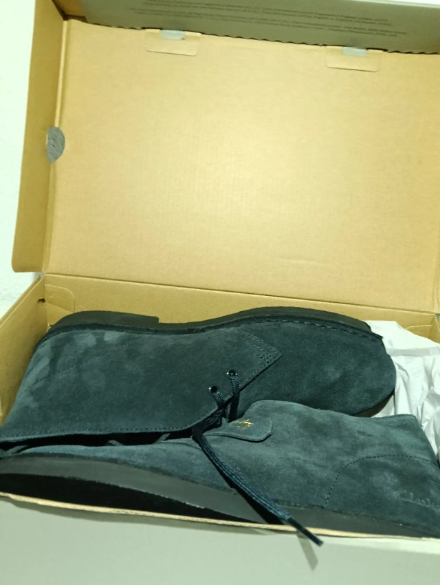 Botas Clarks Hombre Talla 41 Azul