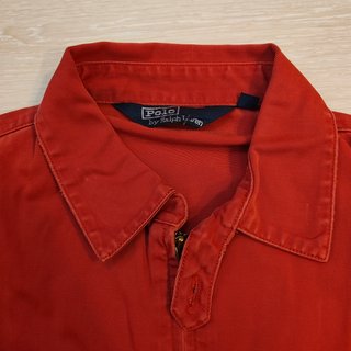 Giacca Polo Ralph Lauren Harrington rossa Vintage