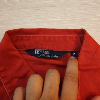 Giacca Polo Ralph Lauren Harrington rossa Vintage