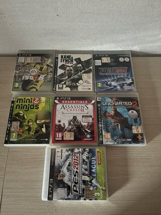 PlayStation 3 Slim - 2 Controller - 7 Giochi -Cavi