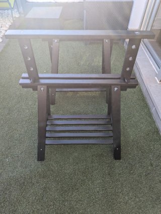 Escritorio de madera maciza