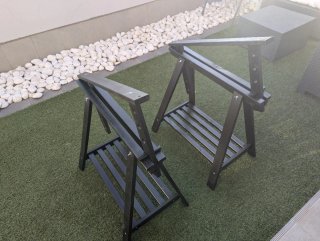 Escritorio de madera maciza