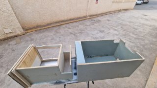 Mueble Camper con Mesa Plegable
