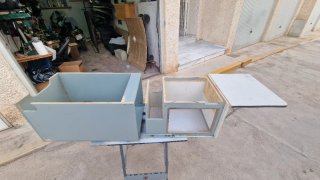 Mueble Camper con Mesa Plegable