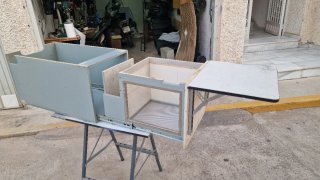 Mueble Camper con Mesa Plegable
