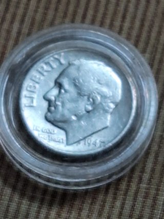 Moneda USA 1947 Lincoln one dime