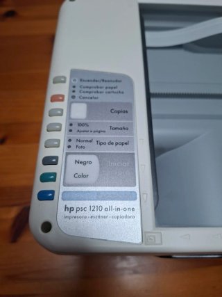 Impresora Escáner HP PSC 1210 All-in-One