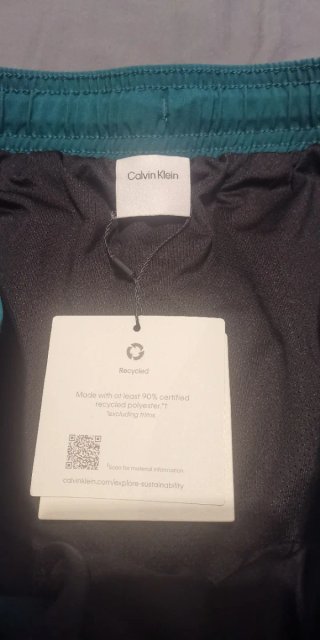 Bañador Calvin Klein verde talla XL