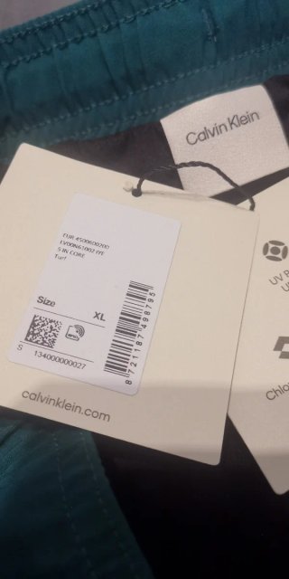Bañador Calvin Klein verde talla XL