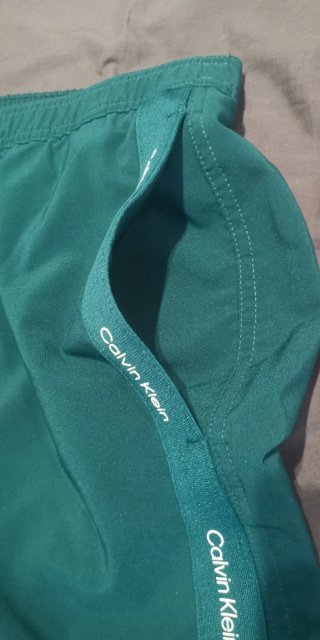 Bañador Calvin Klein verde talla XL